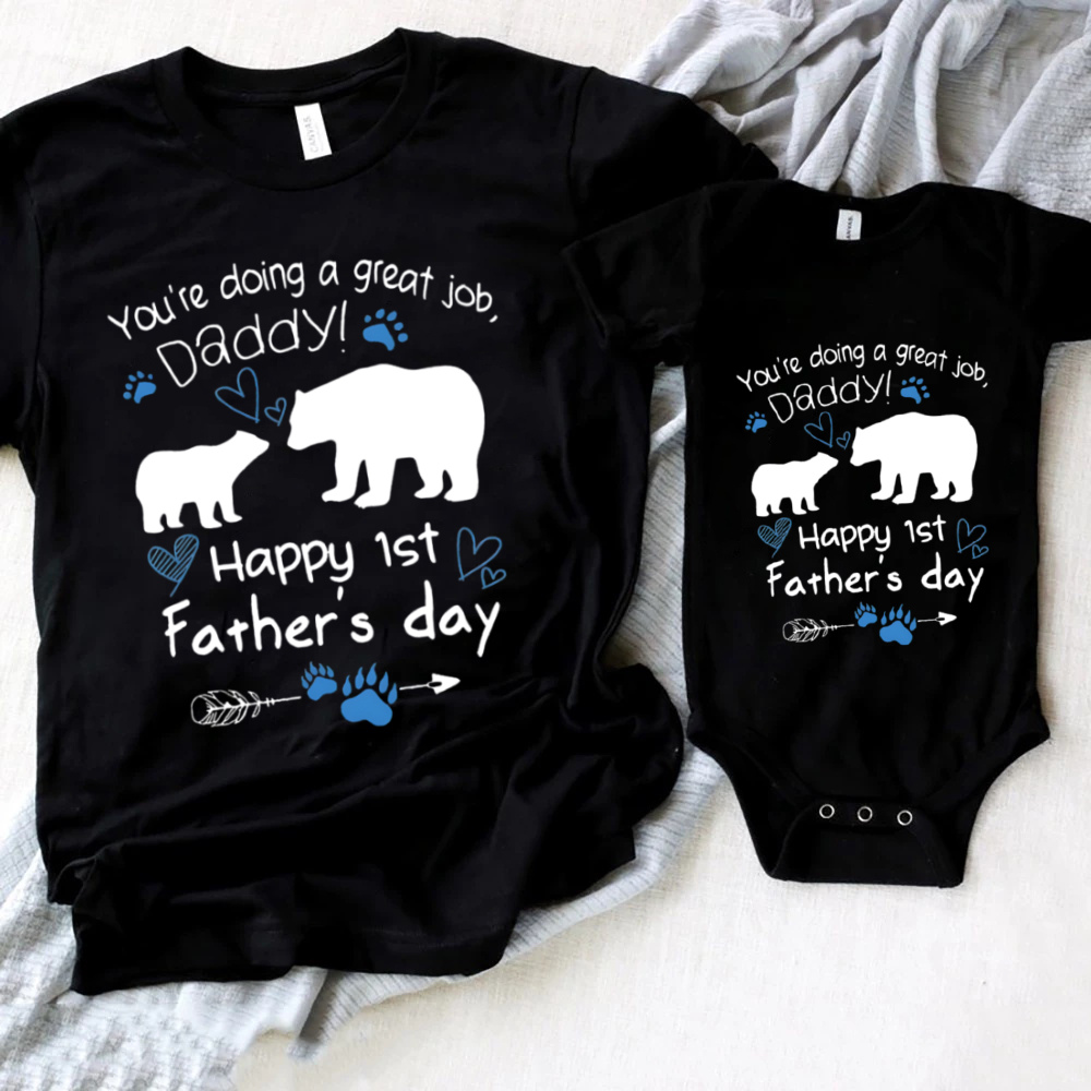 Plant Parent T Shirt - Selamat Hari Ayah Pertama Kemeja Cocok