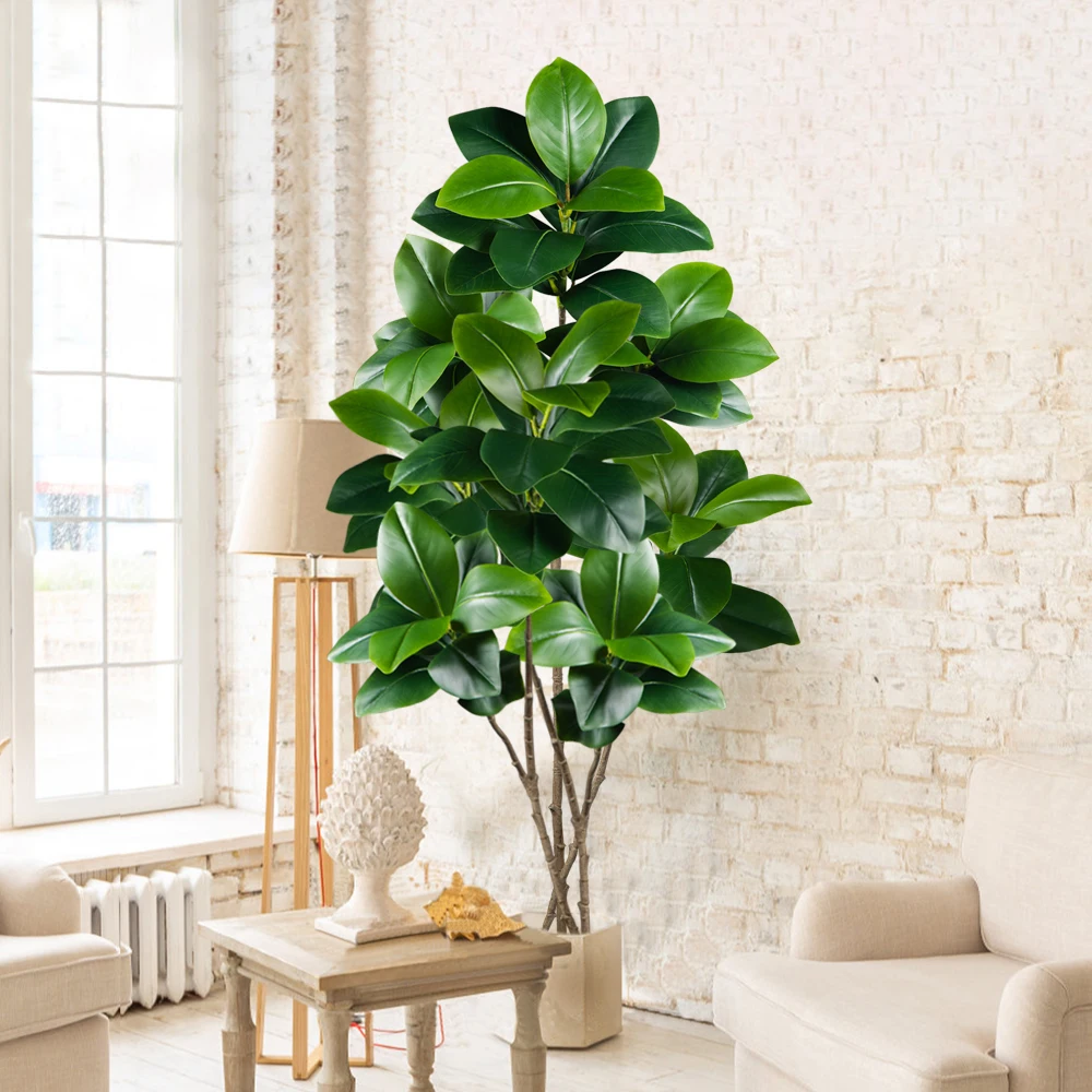 Pohon Karet Buatan 2-4.5 Kaki, - Rubber Plant Ficus ulasan dan harga