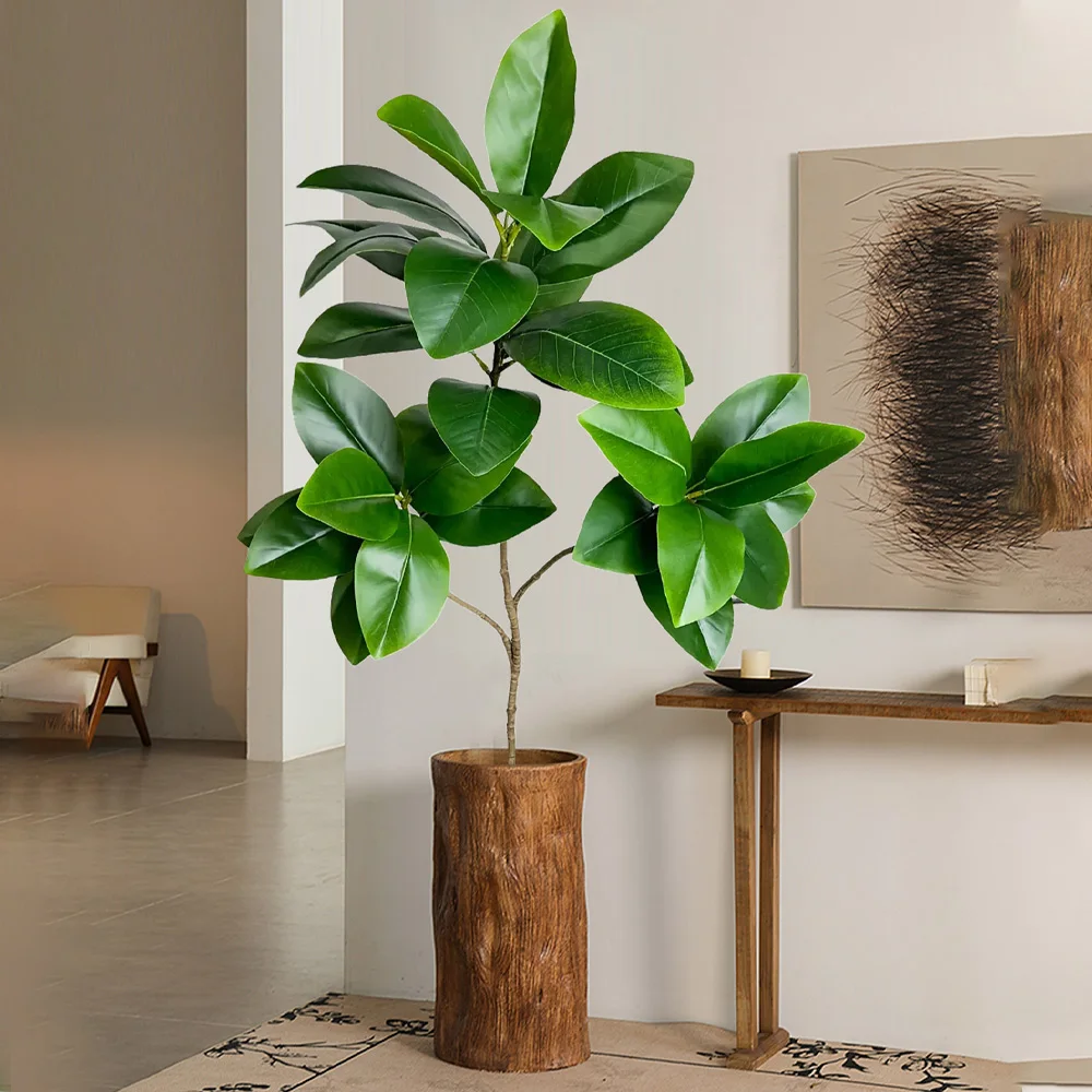 Pohon Karet Buatan 2-4.5 Kaki, - Rubber Plant Ficus ulasan dan harga